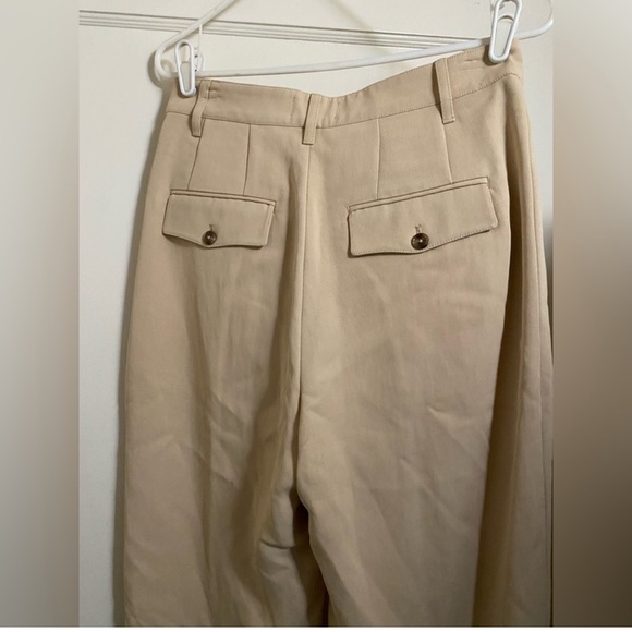 Anthropologie Closed Pleated Trouser paperbag chino parachute Pant unisex - Picture 10 of 14